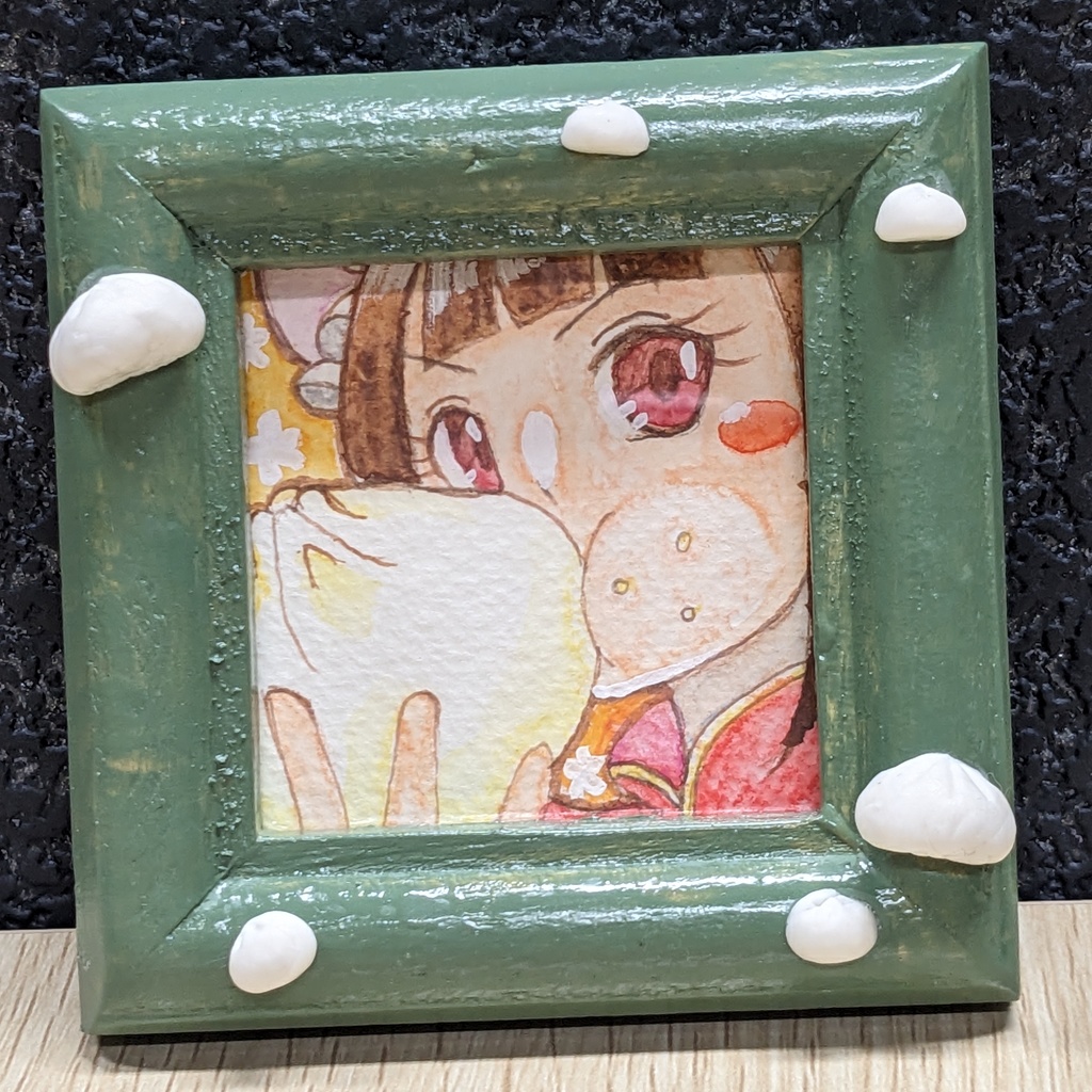 花鹿ノコ🐽(7.5×7.5㎝)