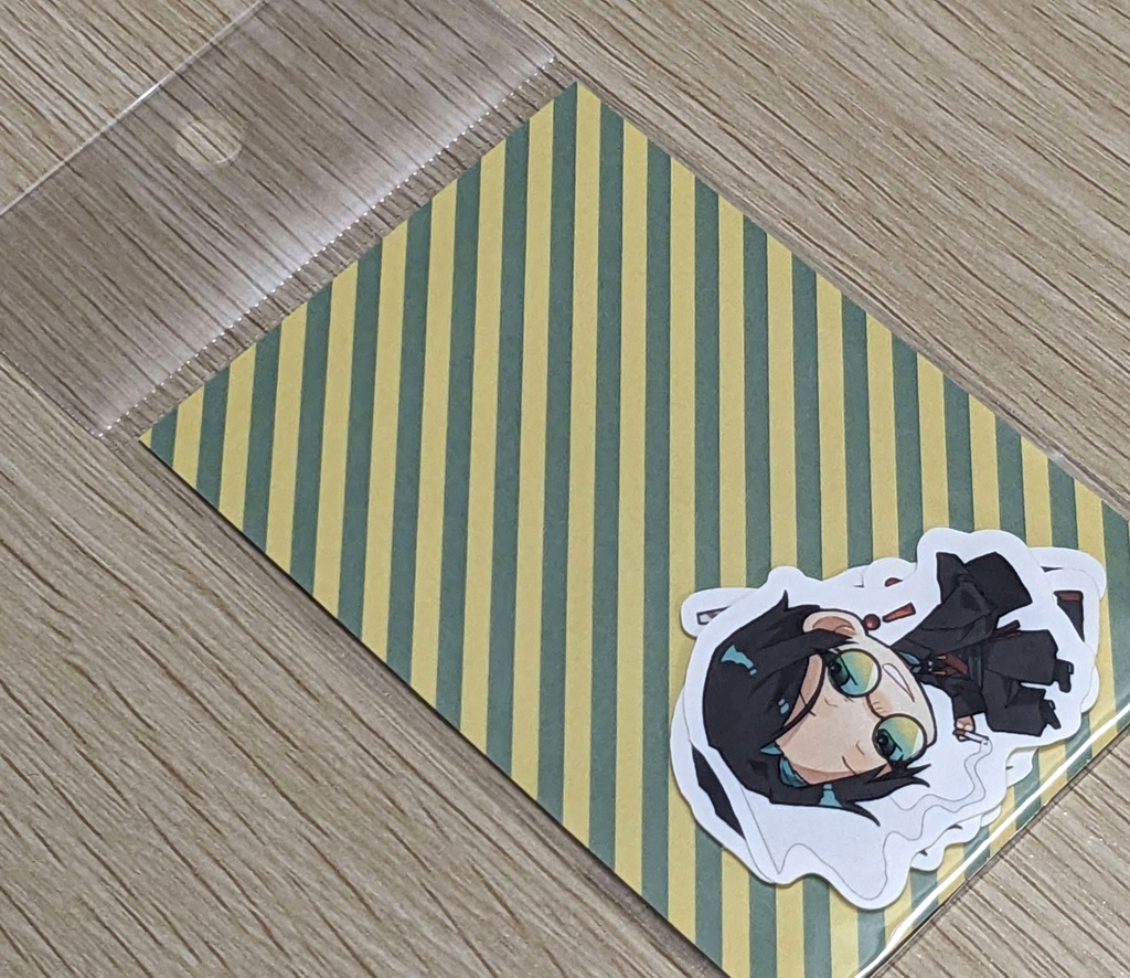 フレークシール5種セットA(illust:neemyu)