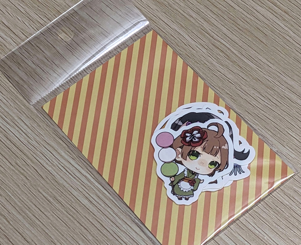 フレークシール5種セットB(illust:neemyu)