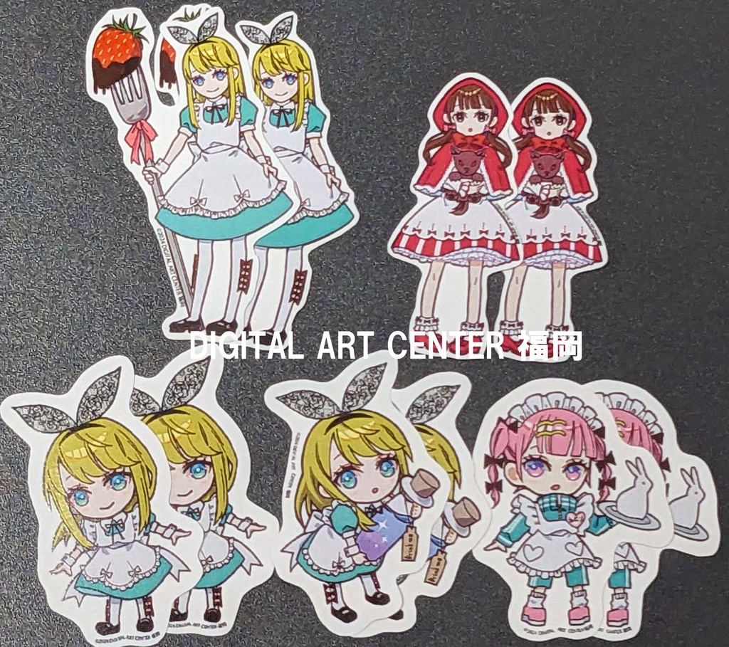 フレークシールセット( illustration:キイロ)