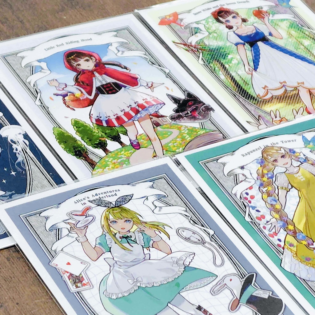 ポストカード5種セット( illustration:キイロ)