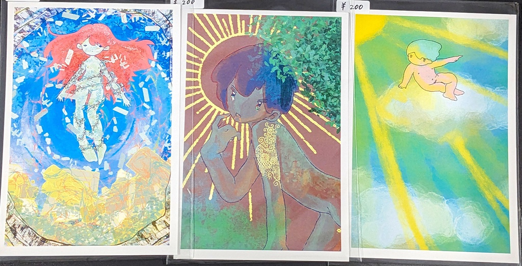 ポストカード3種セット( illustration:三毛島まお)
