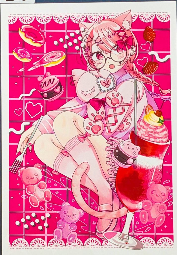 ポストカード( illustration:鮫島ユメ)