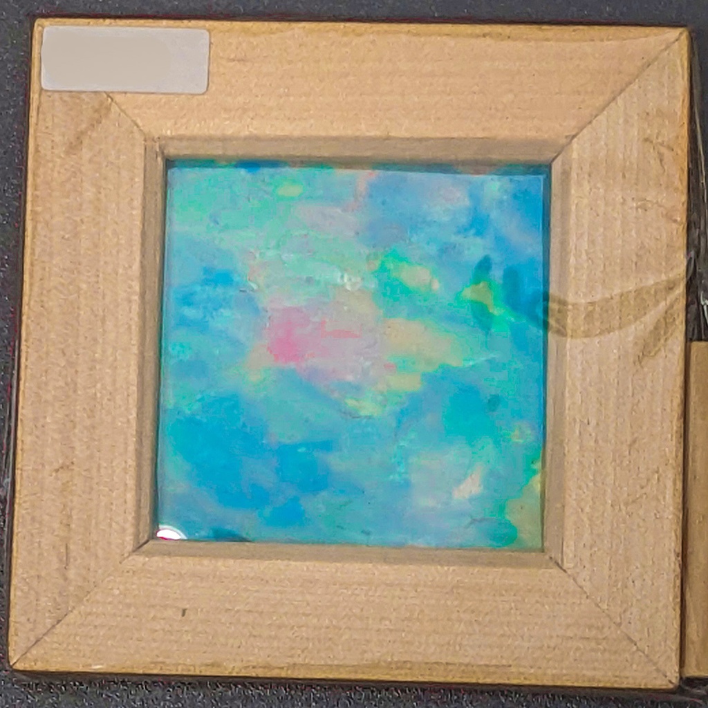 ミニ原画/クレパスA(5.6×5.6㎝)