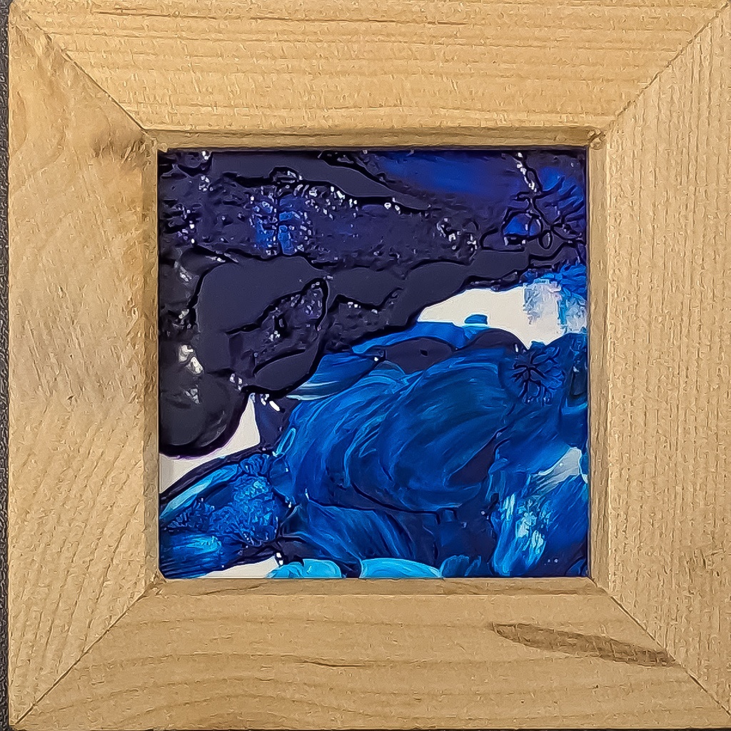 ミニ原画 アクリル絵の具(5.6×5.6㎝)
