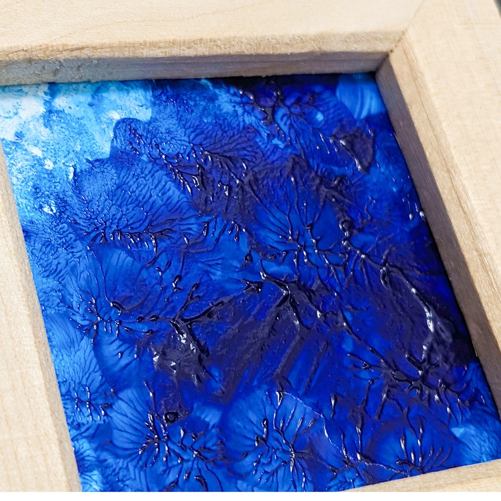 ミニ原画 アクリル絵の具(5.6×5.6㎝)