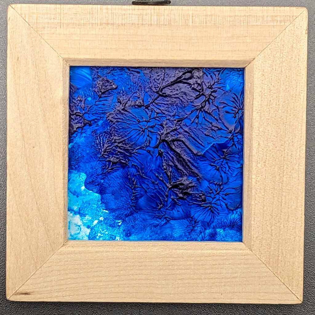 ミニ原画 アクリル絵の具(5.6×5.6㎝)