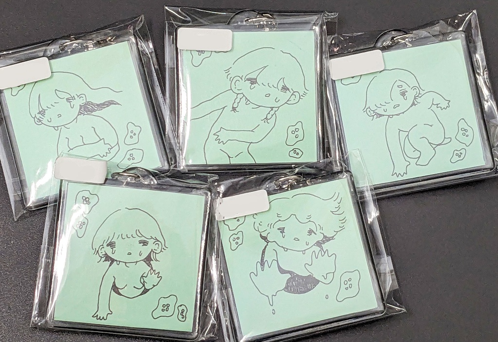 mini-mini原画🤍三毛島まお(ランダムで1種)