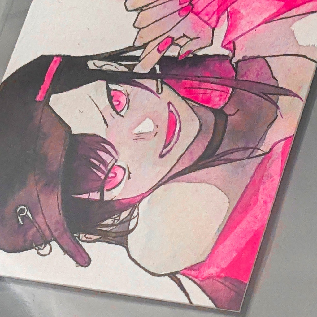 neemyu-ミニ原画(5.6×5.6㎝) 