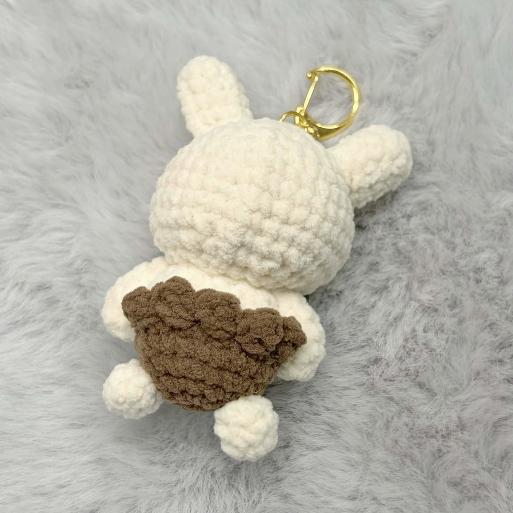 もちぐるみキーホルダー(うさぎパンツver.)