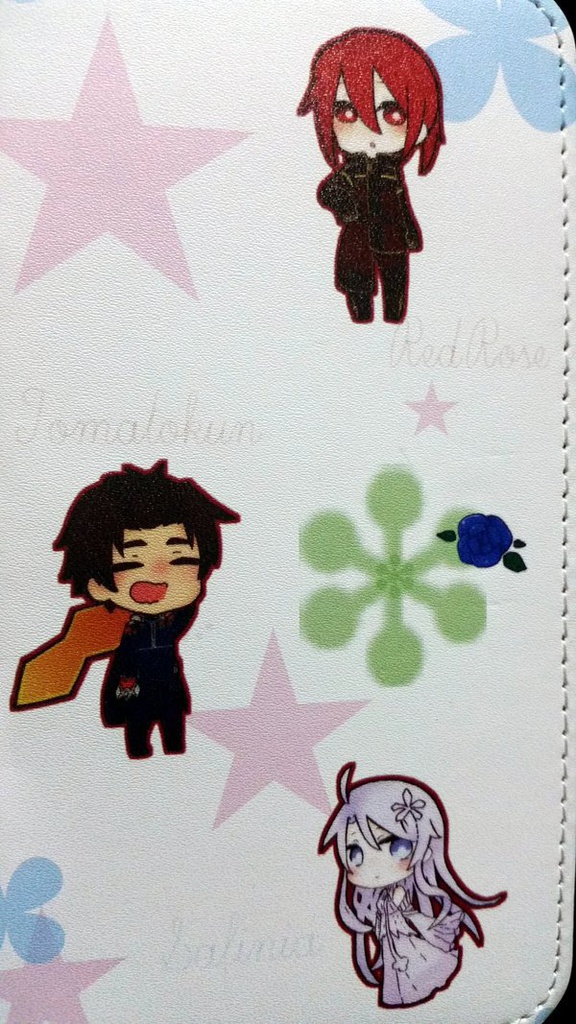 【薔薇のマリア】手帳型スマホケース