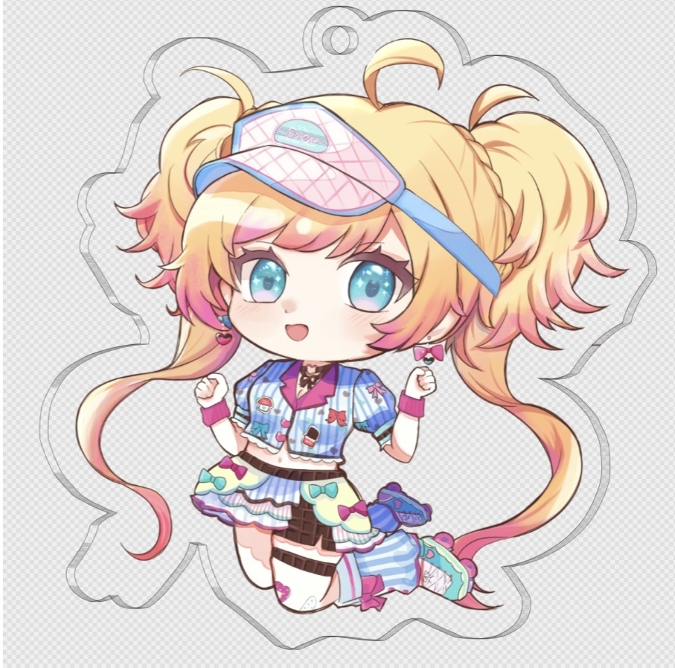 アクリルキーホルダー 