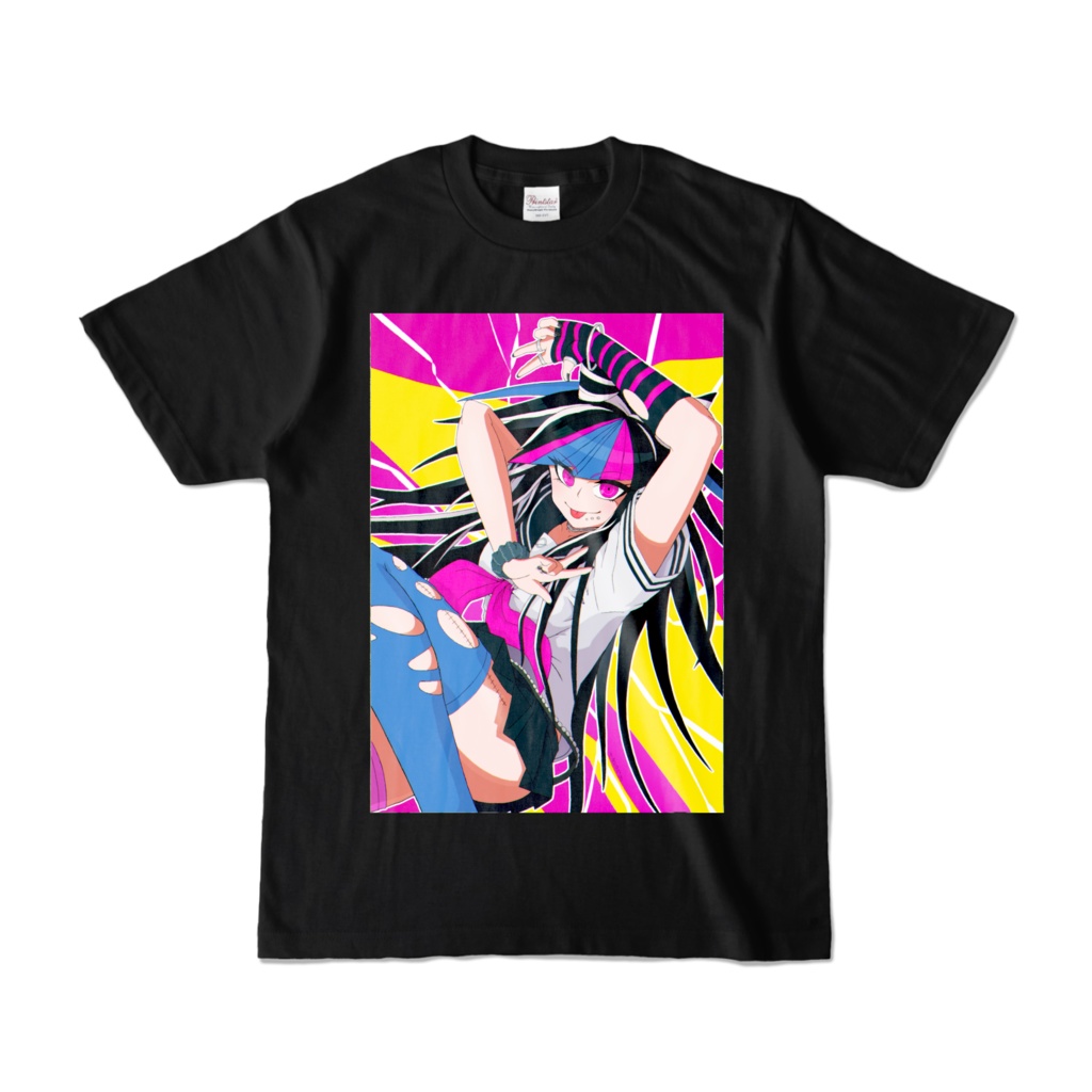 澪田唯吹Tシャツ_黒_正面