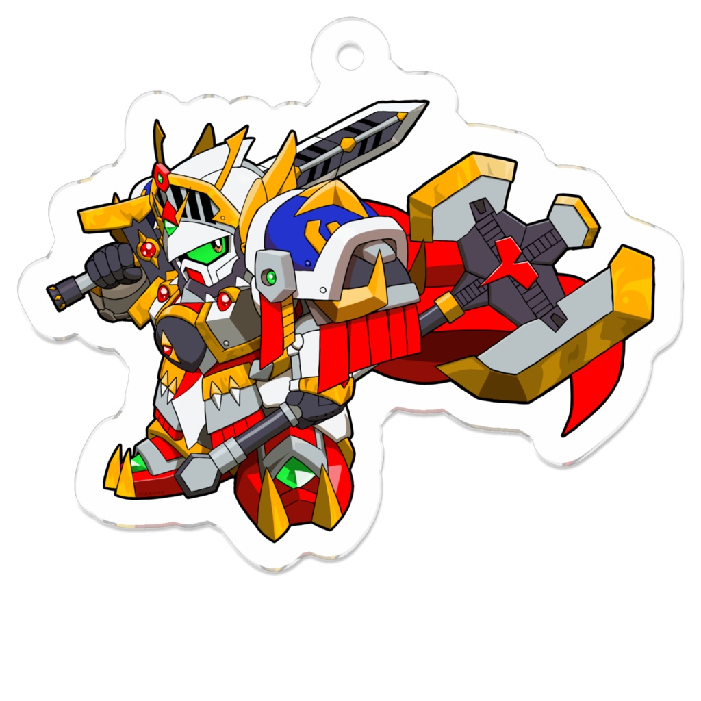 バーサルロードスペリオルガンダム(GP02)アクリルキーホルダー