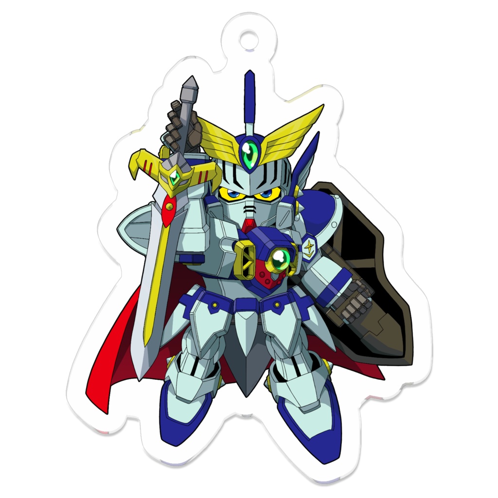 翼の騎士ゼロキーホルダー