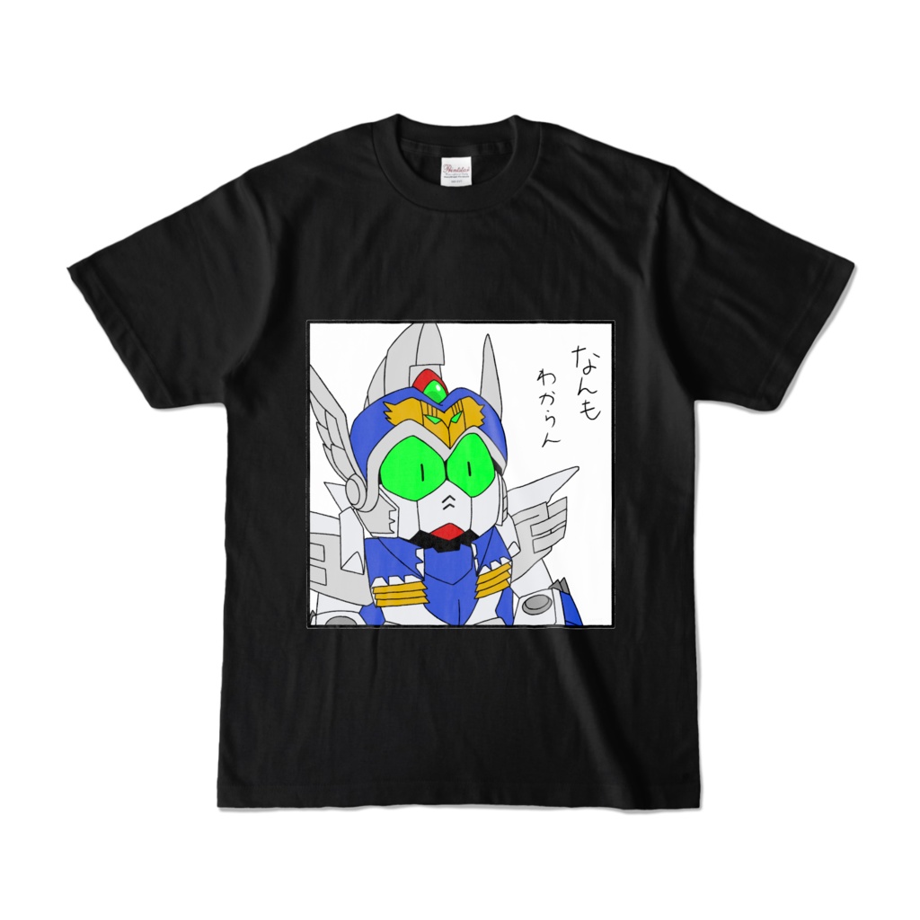騎士GP03のなんもわからんTシャツ_黒