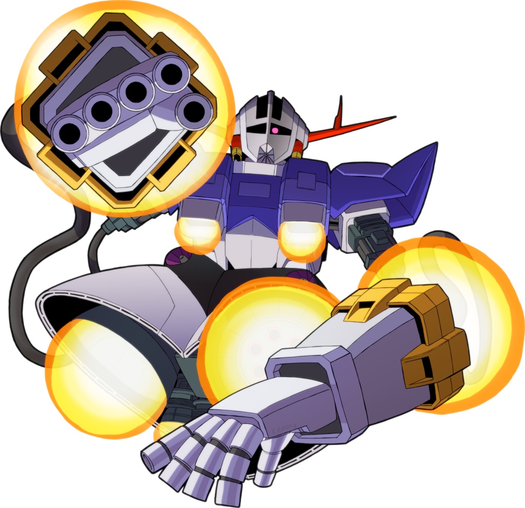 ジオング黒Tシャツ(背面)