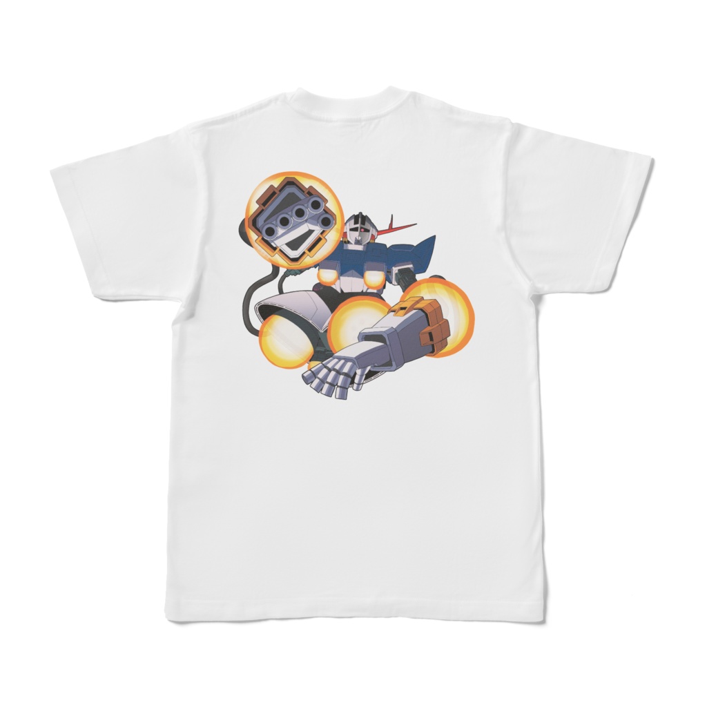 ジオング白Tシャツ(背面)