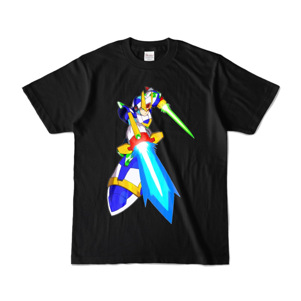 ブレードアーマー黒Tシャツ(正面)