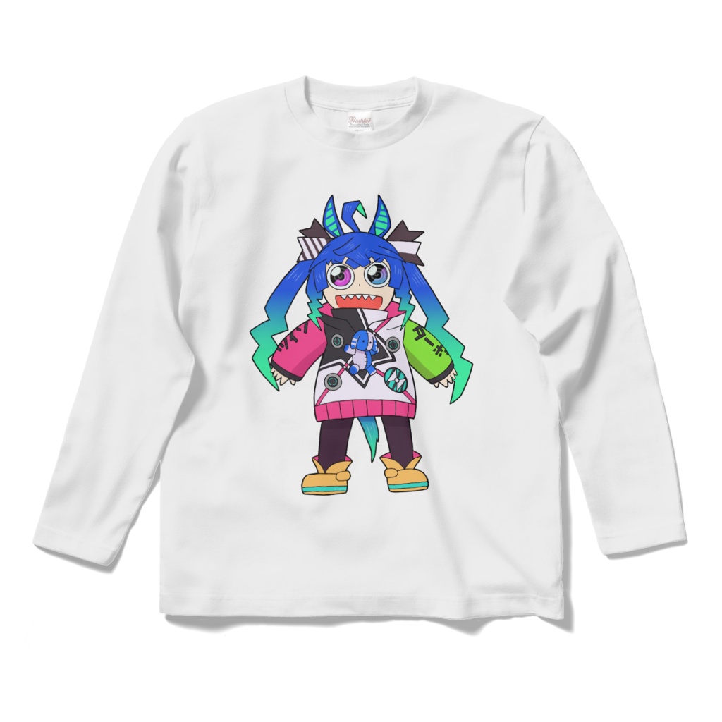 ガッシュ風ターボ師匠ロングスリーブ_正面