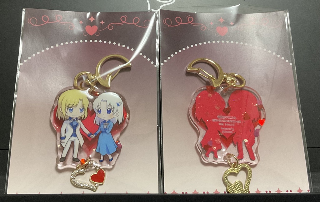 バレンタインアクリル：ラファエル＆ルフィリア〈竜クロ〉