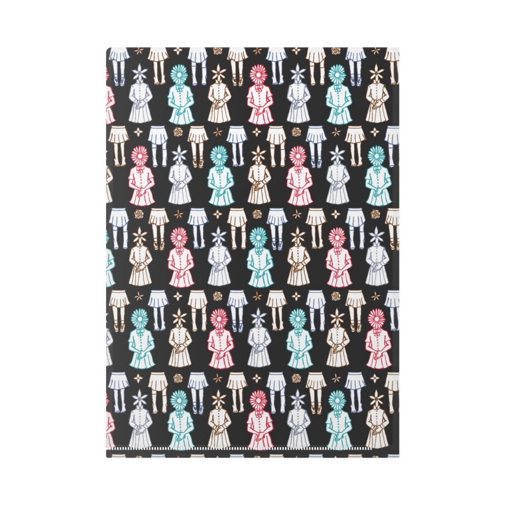 クリアファイル「弔意の花束」