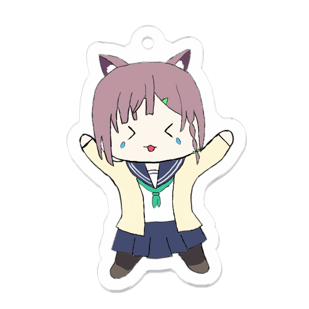 しくしくはるねこアクキー