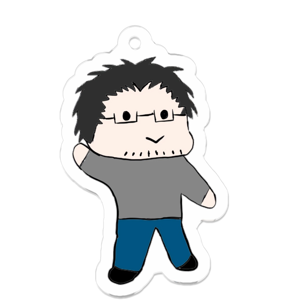 にっこり旦那氏アクキー