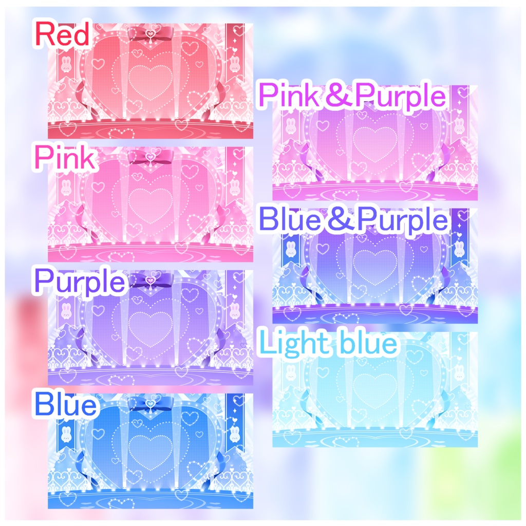 【動く背景】きらきらアイドルステージ