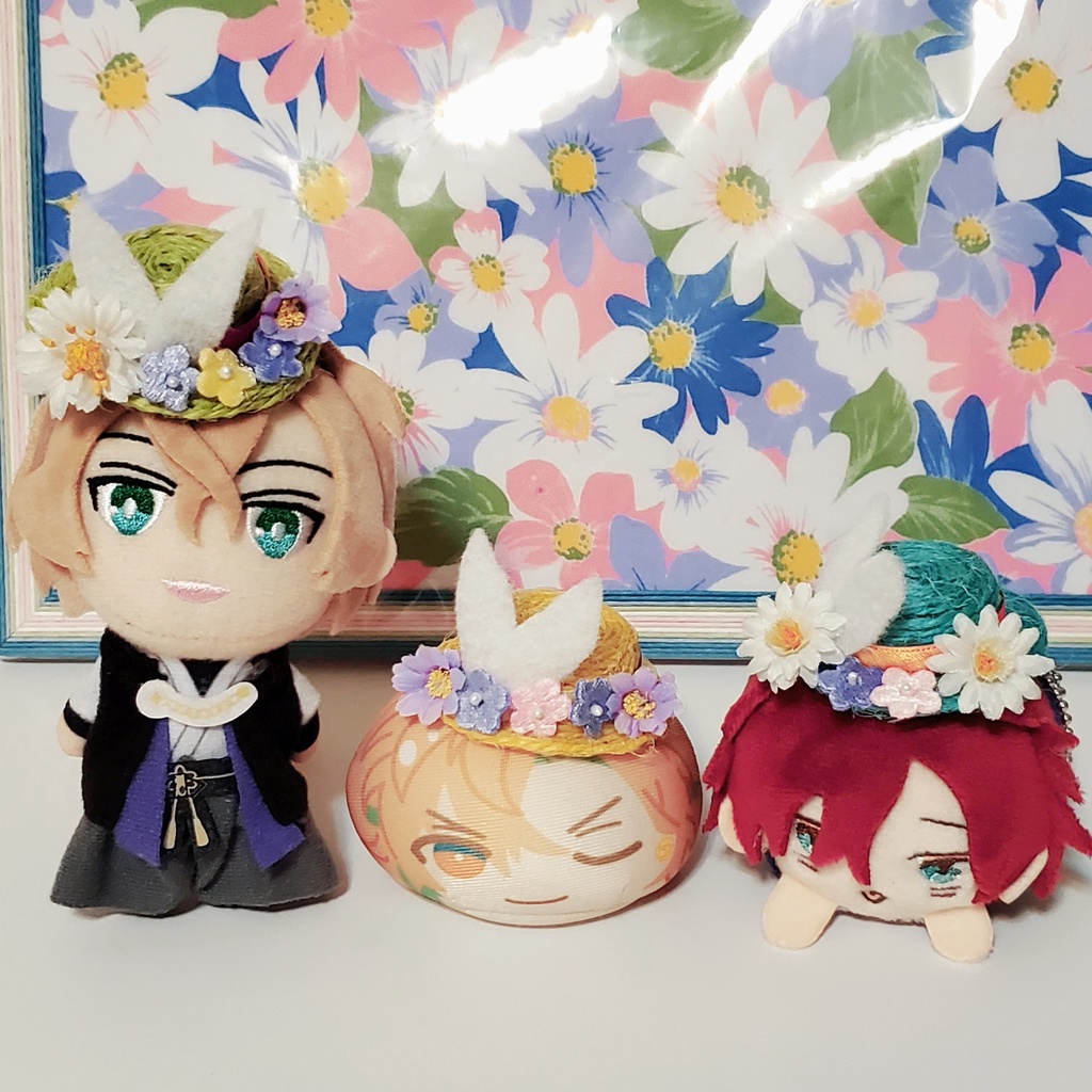 ちっさカンカン帽:イースター風