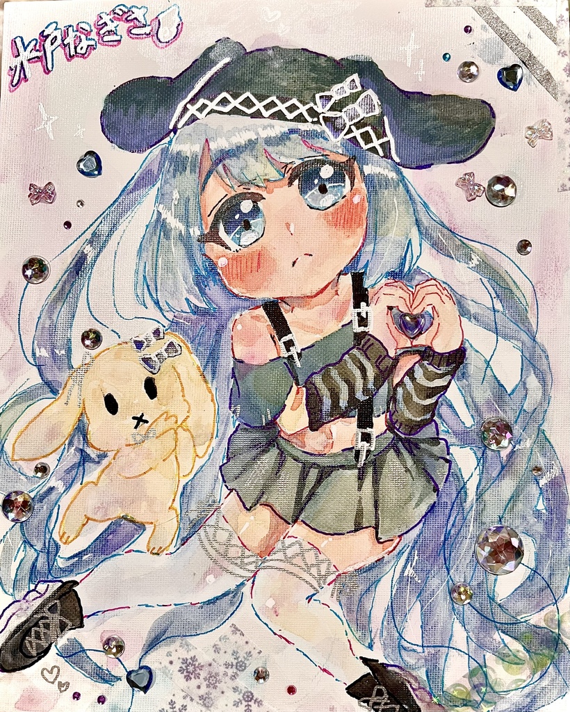 水彩画 楠木ありす キャンバスボード グリモア