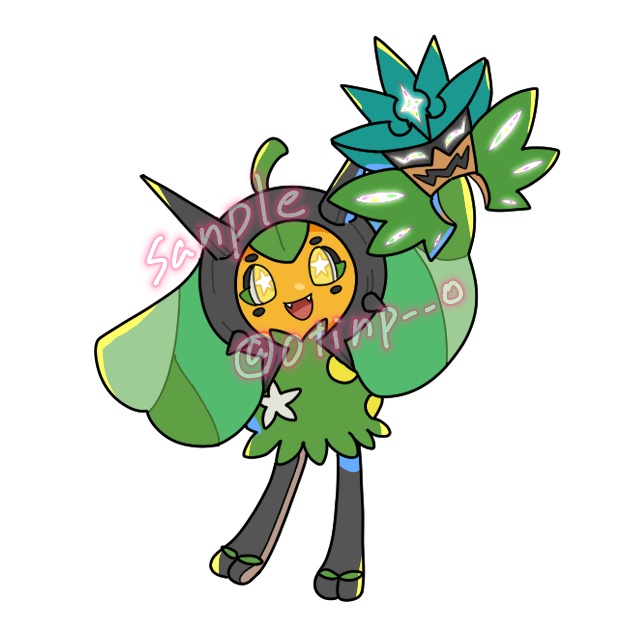 pkmnSV オーガポン ミニキャラ ミニアクリルスタンド