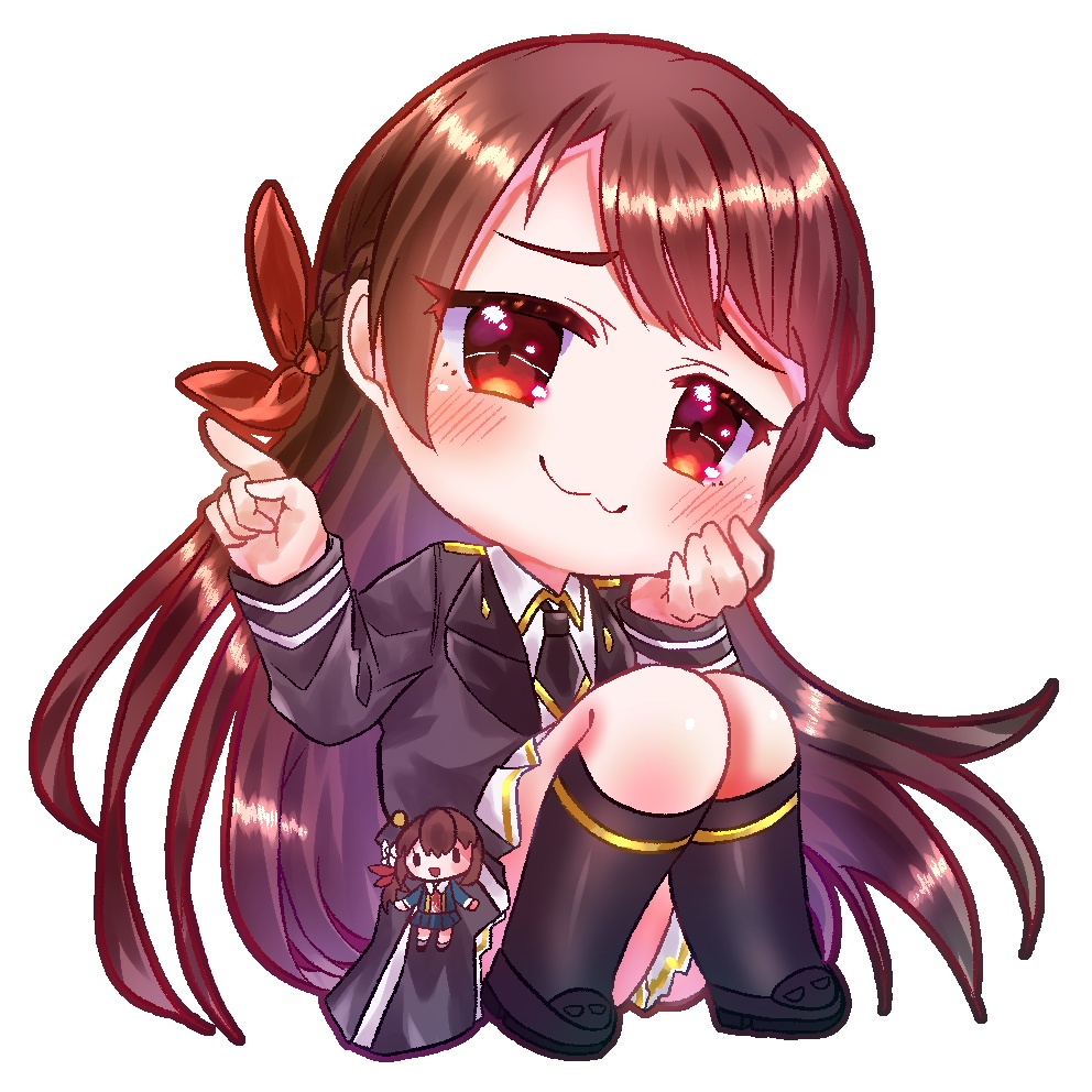 グリモア 瑠璃川春乃 おすわりアクリルスタンド