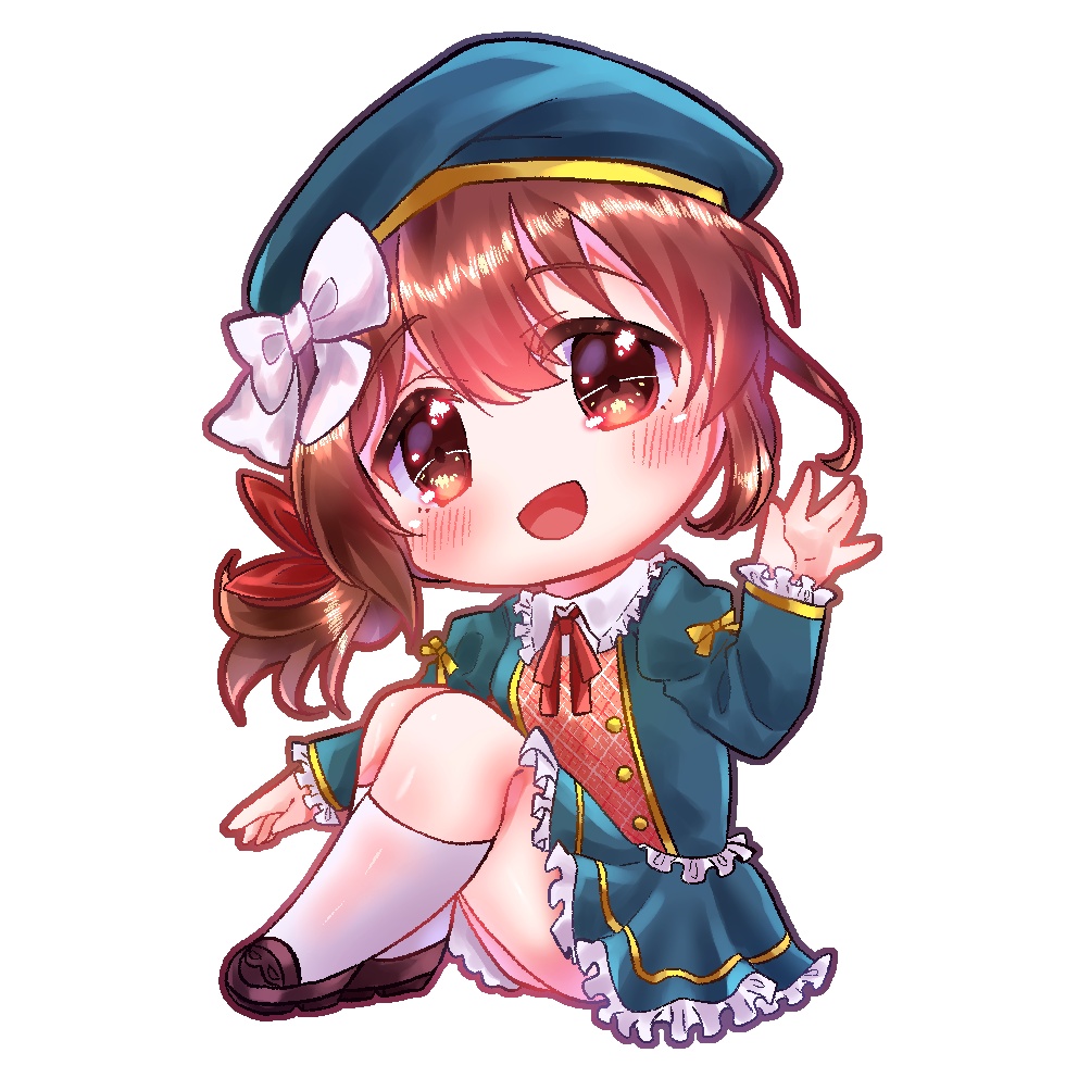 グリモア 瑠璃川秋穂 おすわりアクリルスタンド