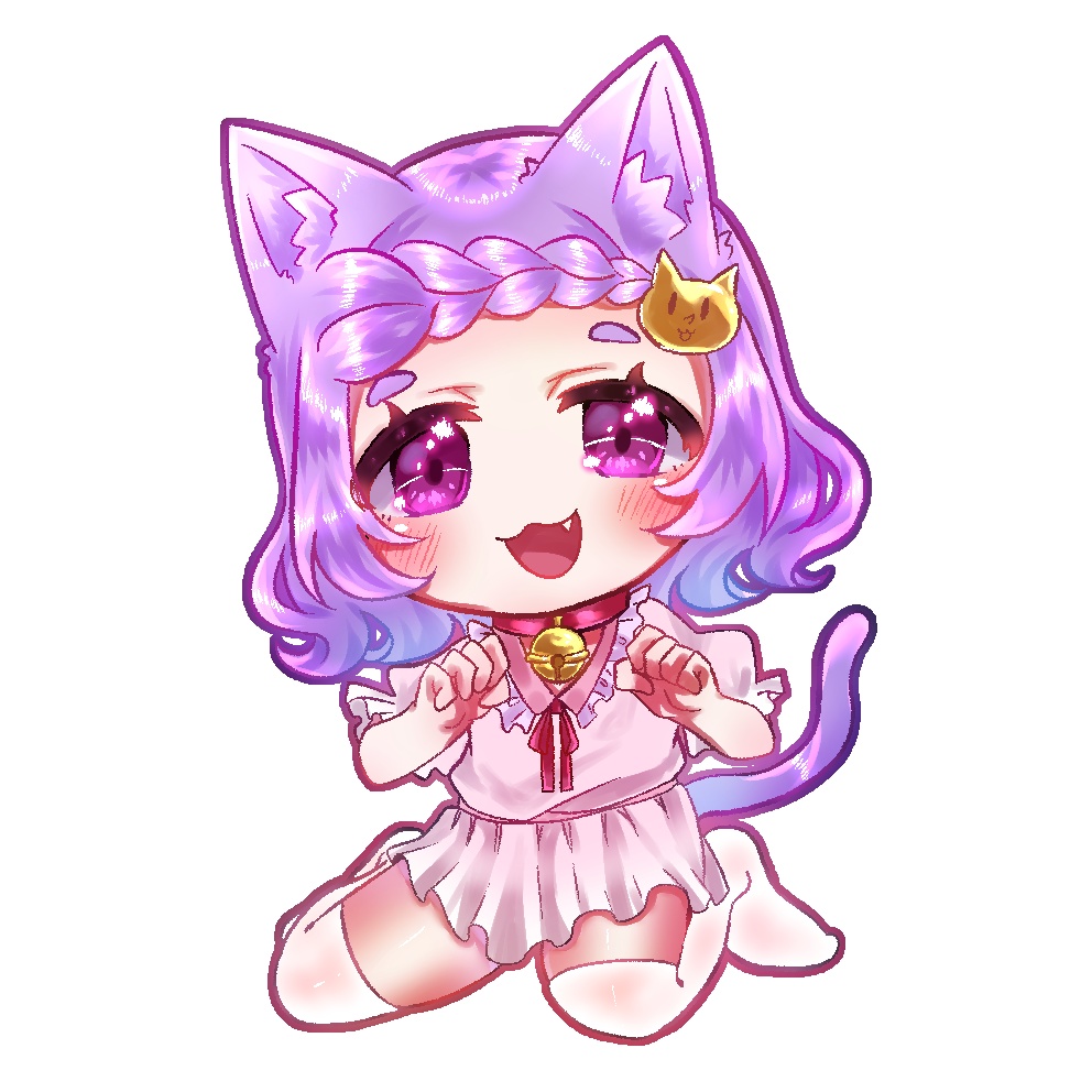 グリモア 西原ゆえ子 猫耳 おすわりアクリルスタンド