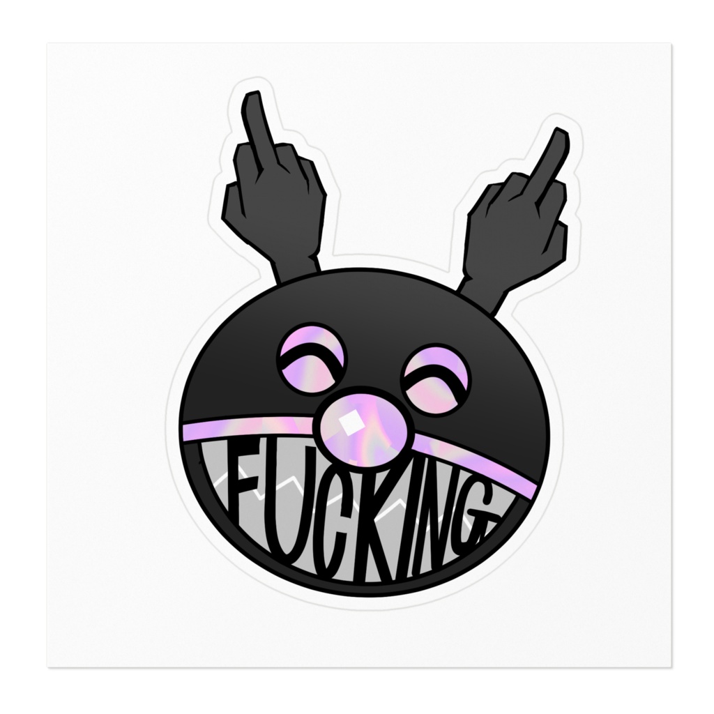 ファッキンマン ステッカー
