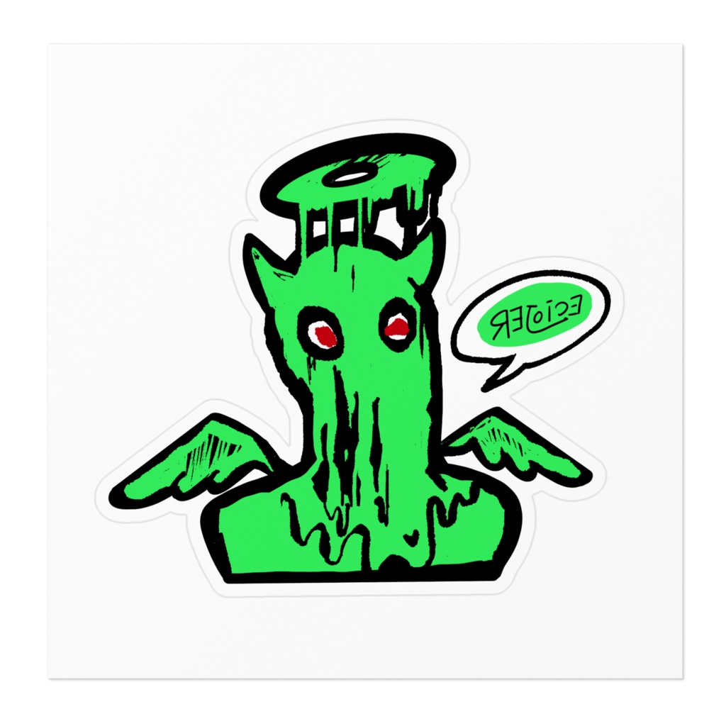 ЯョᒐOiↃョ ステッカー