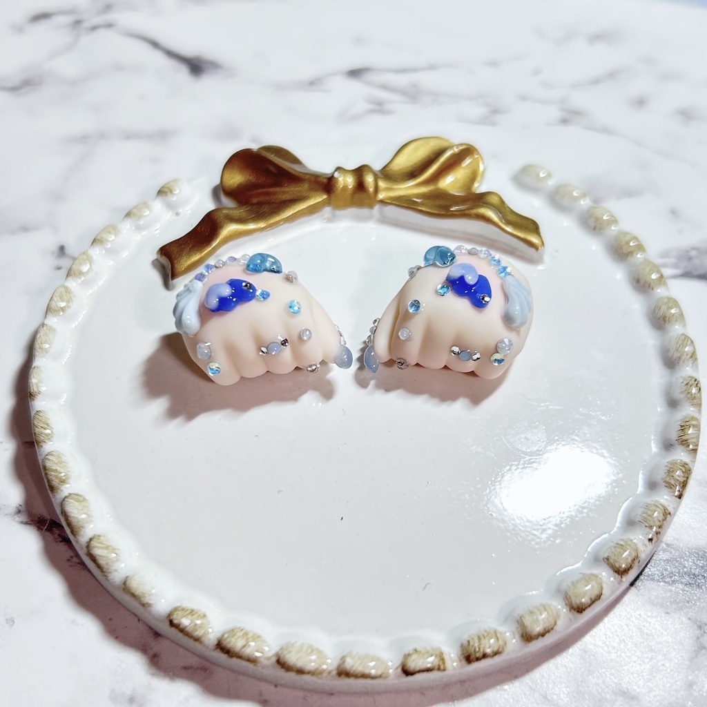 MDD ネイルハンド 水色天使🪽🫧