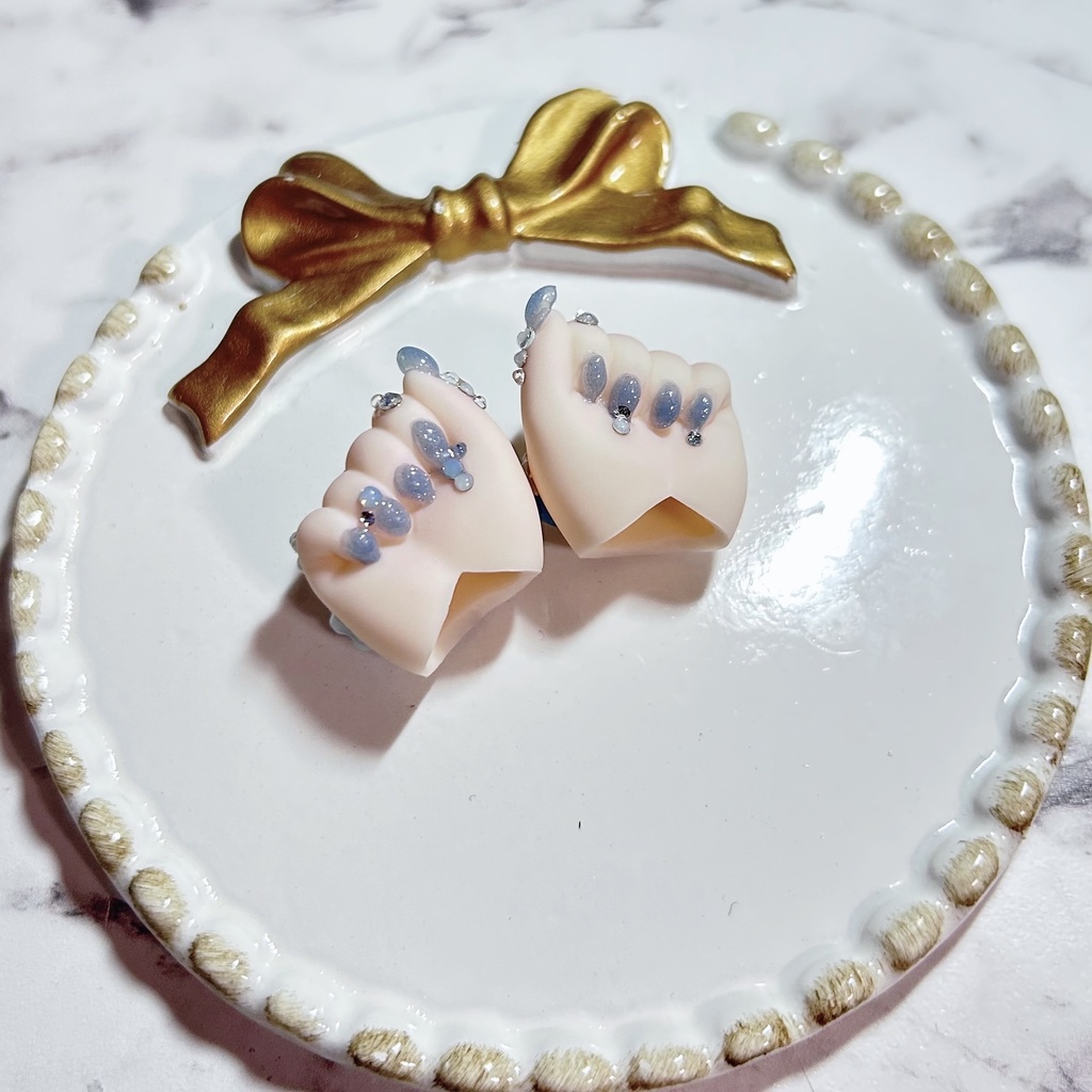 MDD ネイルハンド 水色天使🪽🫧