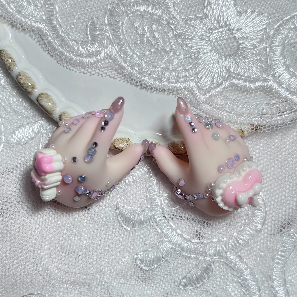 MDD ネイルハンド まほうしょうじょピンク🎀ིྀ