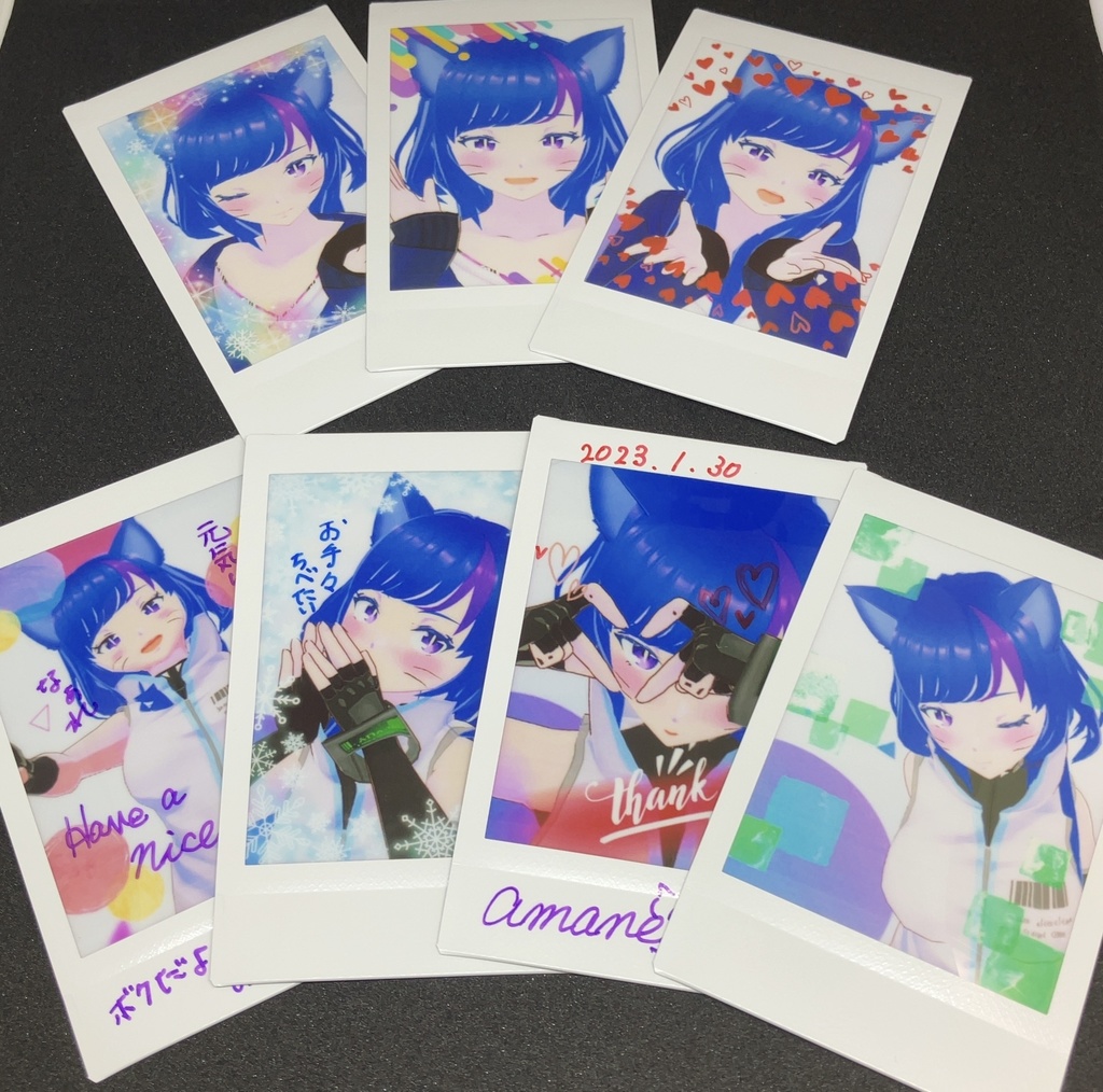 ランダムチェキ-人化け姿-