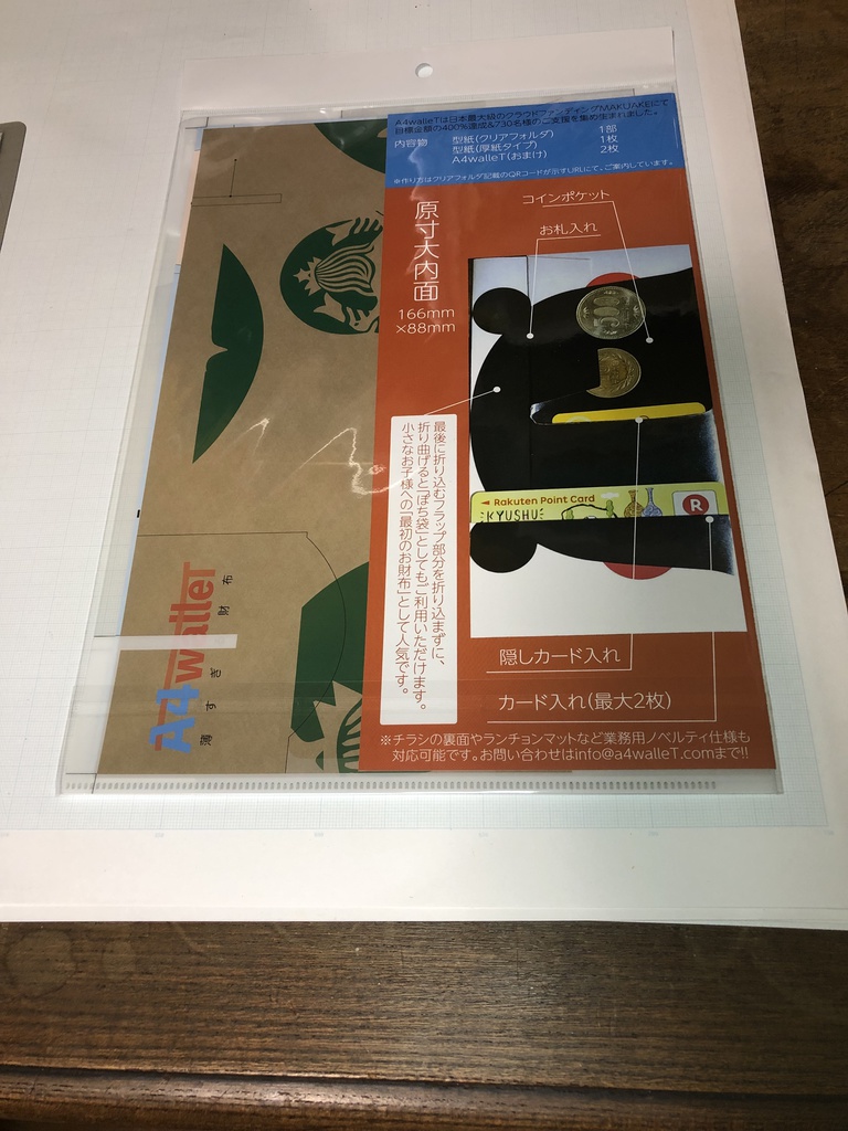 A4walleT薄すぎる財布「おまけ:Skcubrats」