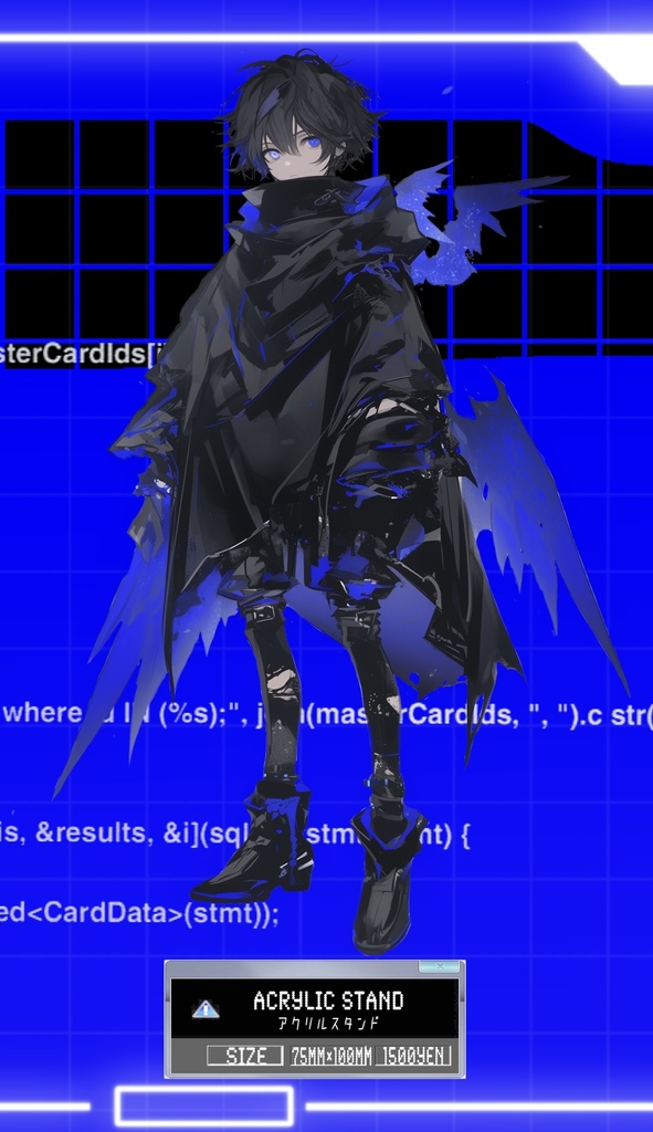 【5個限定】闇よりいでし絶望のアクリルスタンド【PARADOX∑公式グッズ】