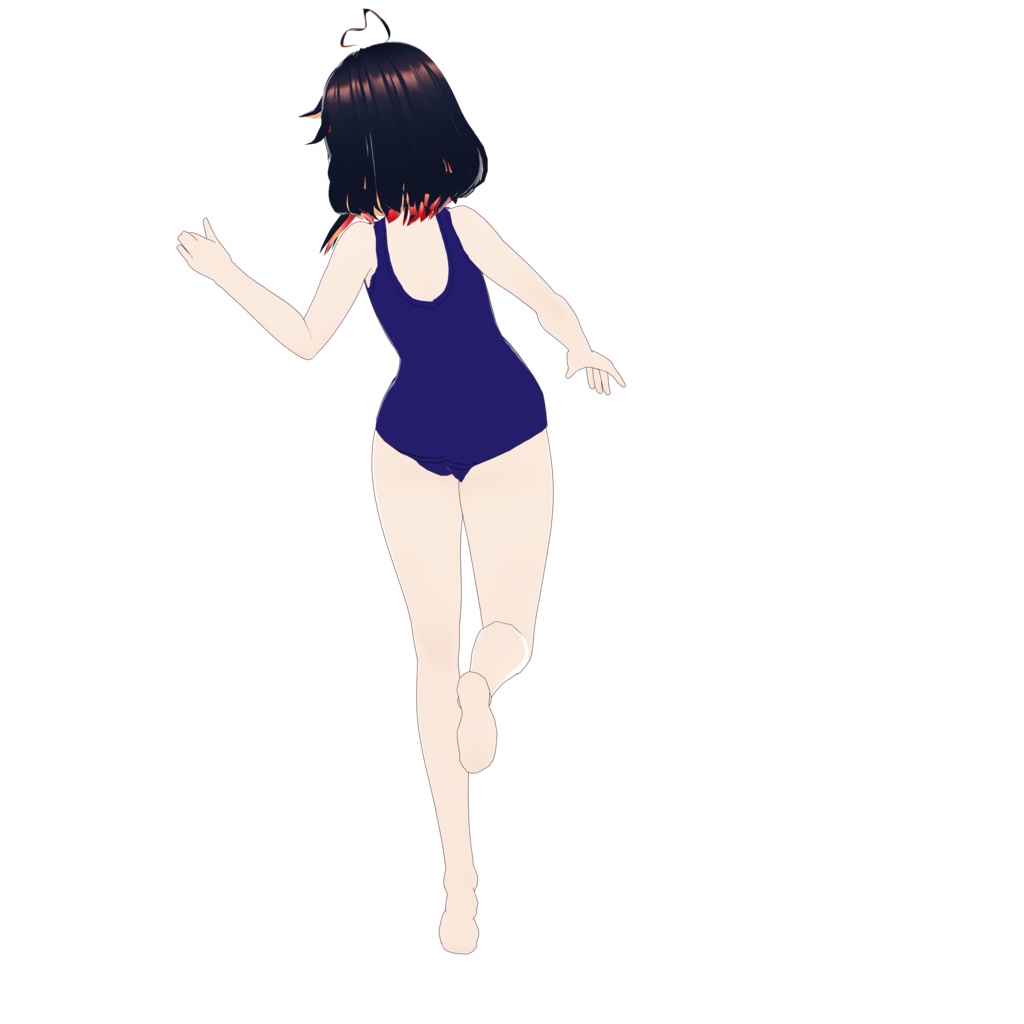 旧スク水(VRM、VRoid用)