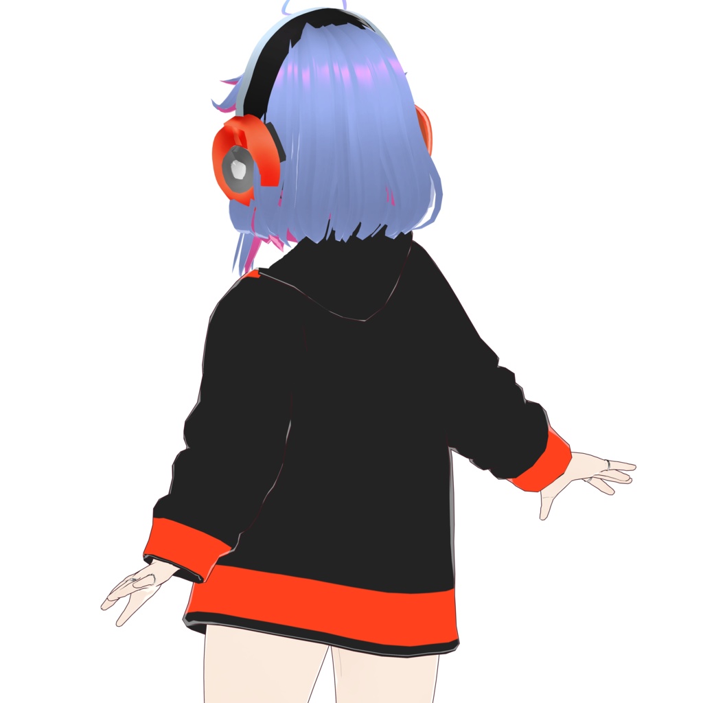 某ロボット大戦ラスボス風衣装 別途カラバリ(VRM、VRoid用)