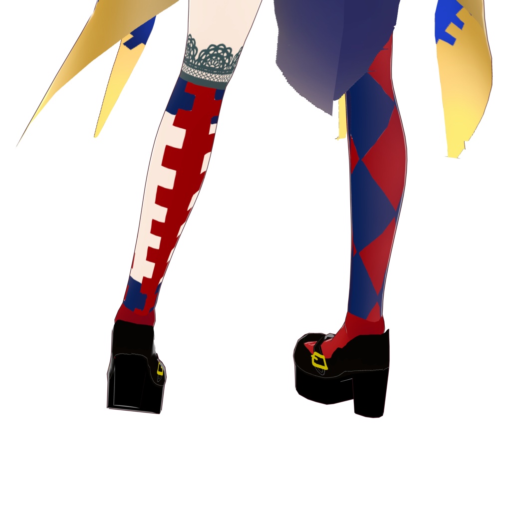 ジッパーコート(VRM、VRoid用)