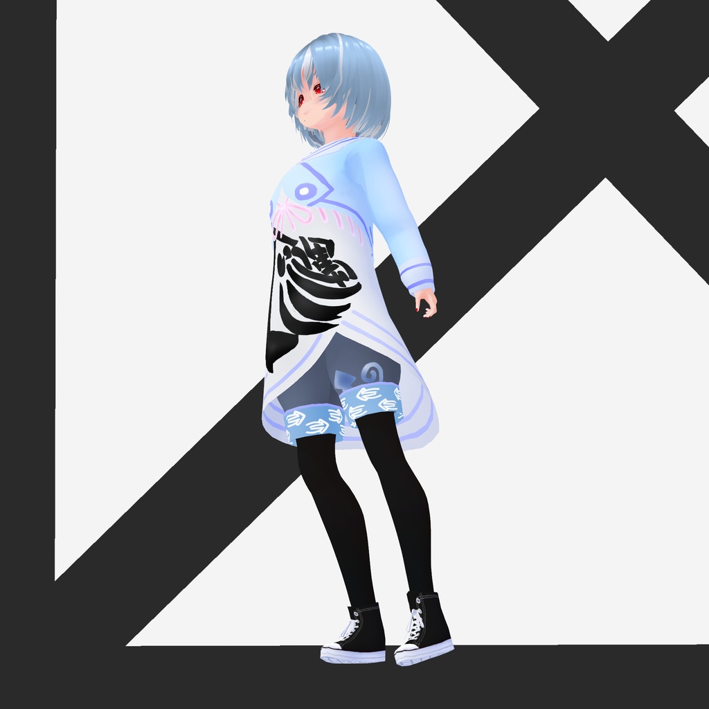 Vroid用 イカした服 本体価格0円(様子見)