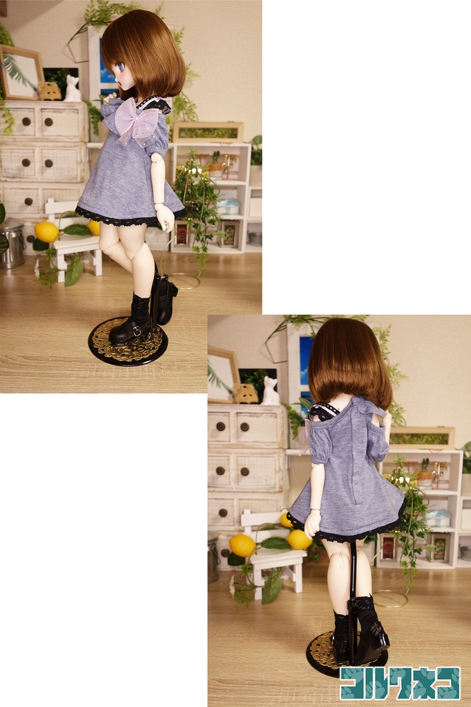 MDD ワンショルダーワンピセット