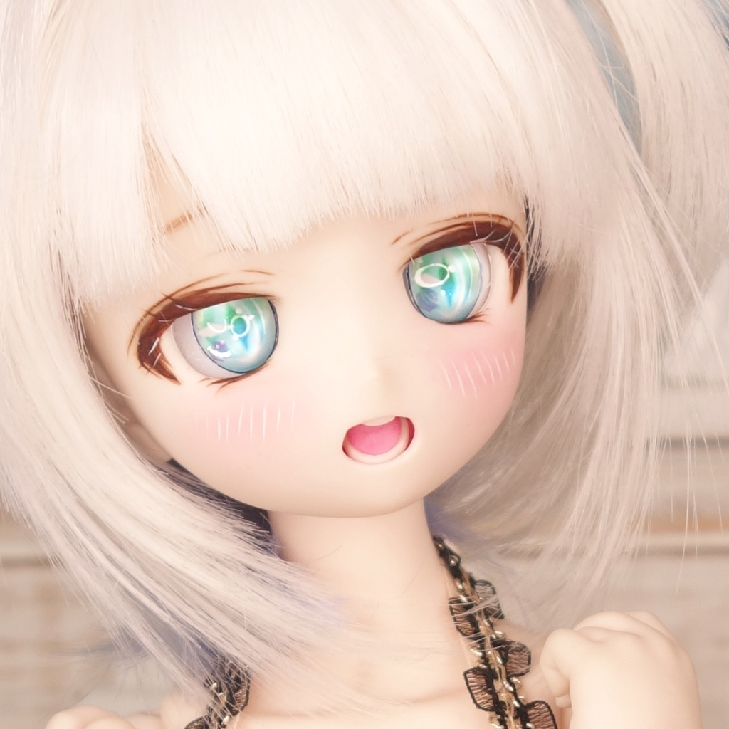 コルクネコ レジンアイ 22mm 2WAY虹タイプ