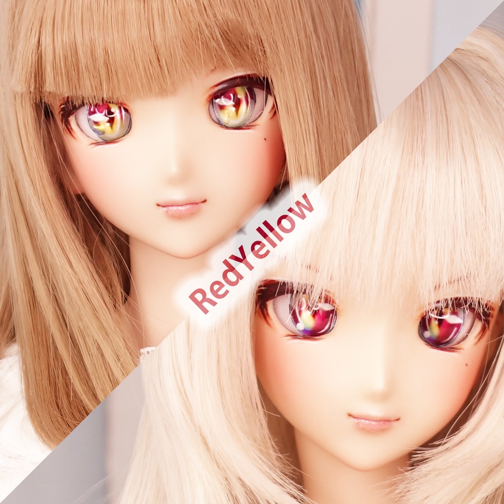 コルクネコ レジンアイ 22mm 2WAY虹タイプ